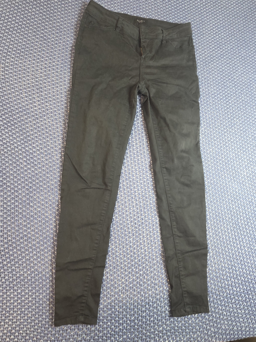 Women's Olive Green Slim Fit Jeans